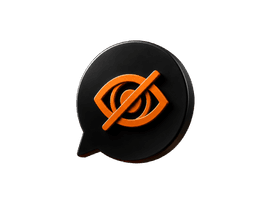 Layered protection icon  encryption combined with no metadata tracking or user profiling