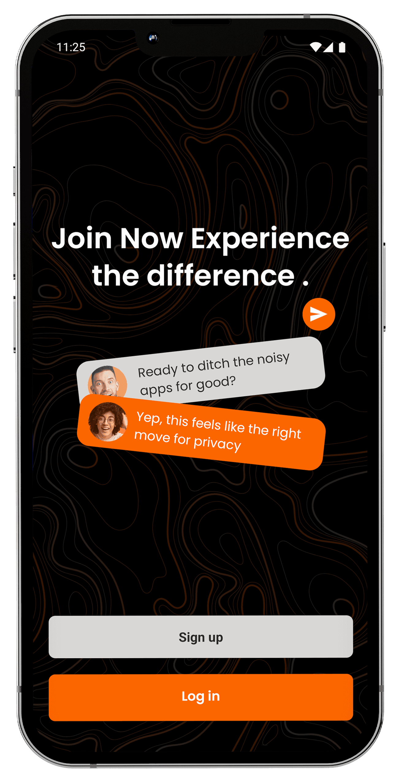 Rackon end-to-end encrypted messaging no metadata storage or behavioral tracking